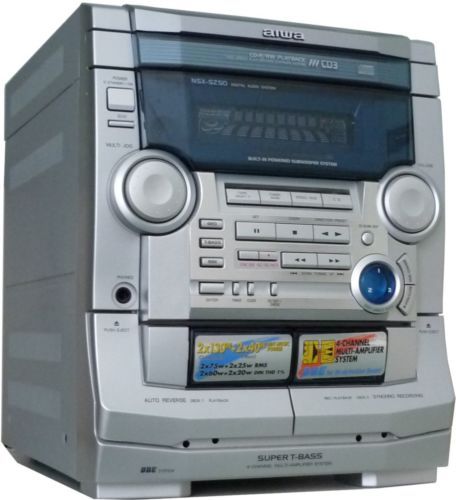 aiwa hifi music system 4500w pmpo